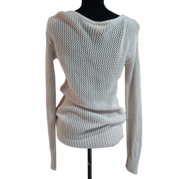 Mossimo Supply Company Tan Long Loose Knit Sweater Size M/M - Picture 4 of 6